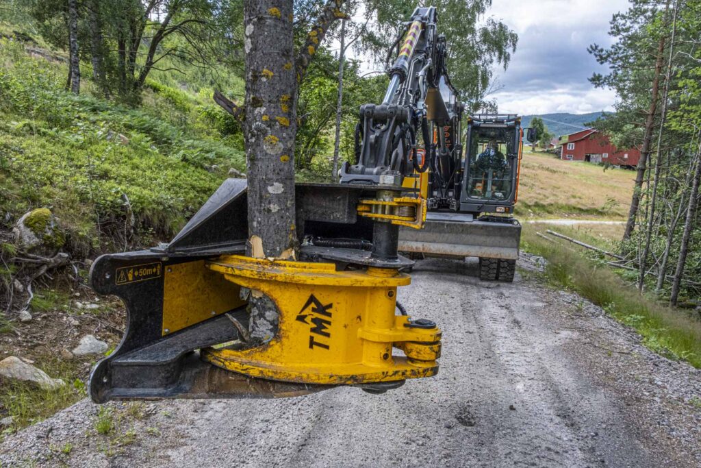 TMK 400 tresaks - klipper trær opptil 40 cm
