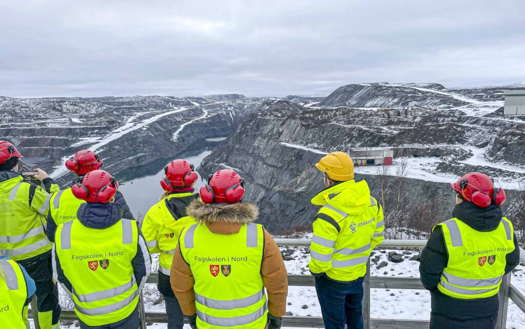 Felstudier i Sydvaranger gruve