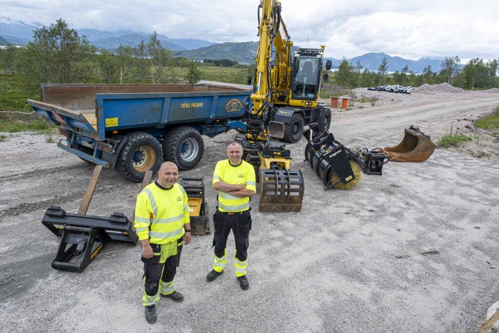 Frank Robert og Jan-Kenneth Svendsgård - Reipå Knuseri