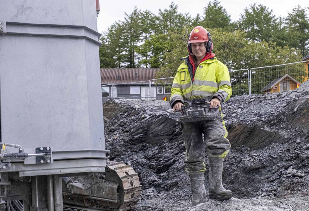 Amalie Mæland - lærling i Risa