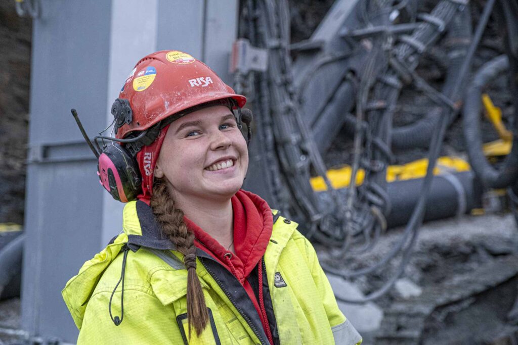 Amalie Mæland - lærling i Risa