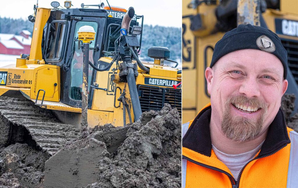 Vegar Eriksen - Råde Graveservice - Cat D6 doser