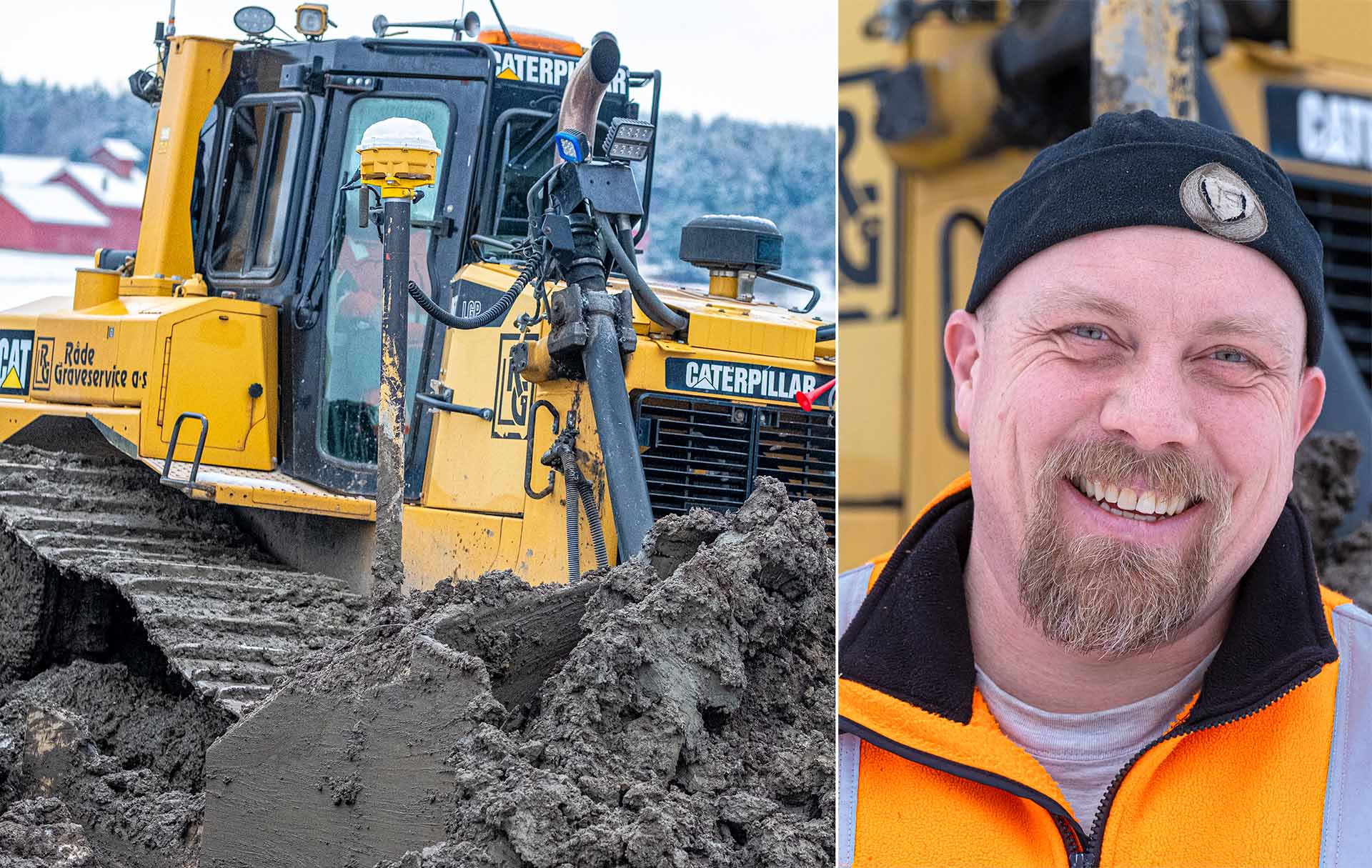 Vegar Eriksen - Råde Graveservice - Cat D6 doser