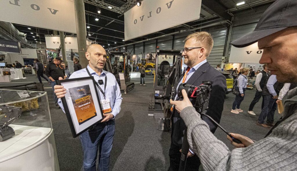 Volvo Maskin Beste Stand Vei og Anlegg 2024