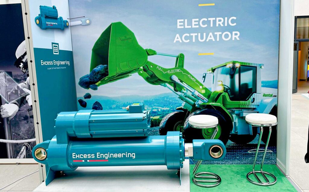 Elektriske aktuatorer utviklet av Excess Engineering. 